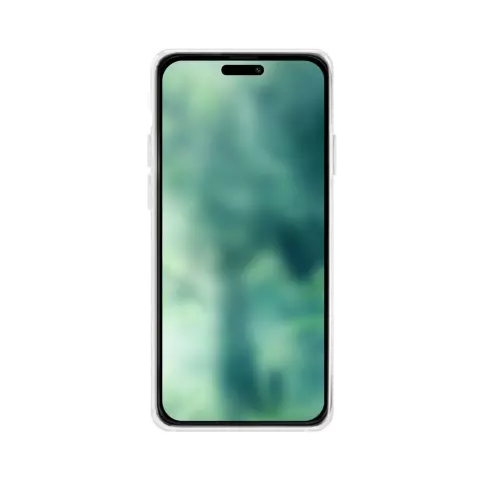 Xqisit NP Flex Case Anti Bac Magnet Coque recycl&eacute;e compatible avec iPhone 15 Pro Max - Transparent