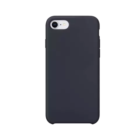 Coque en silicone Xqisit NP compatible avec iPhone 6, 6s, 7, 8, SE 2020 et SE 2022 - Bleu