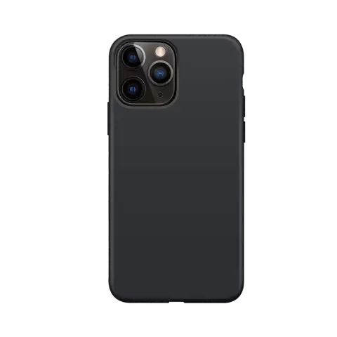 Xqisit NP Silicone Case Anti Bac compatible avec iPhone 13 Pro - Noir