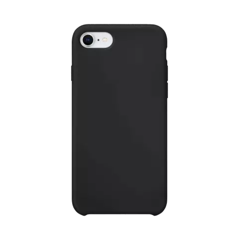 Coque Xqisit NP Silicone Case Anti Bac pour iPhone 6, 6s, 7, 8, SE 2020 et SE 2022 - Noir