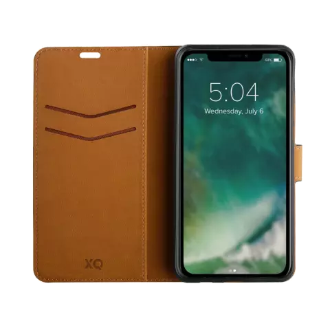 &Eacute;tui Xqisit NP Slim Wallet Selection Anti Bac compatible avec iPhone 11 - Noir