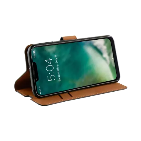 Xqisit NP Slim Wallet Selection Anti Bac &eacute;tui compatible avec iPhone 13 mini - Noir