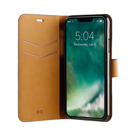 Xqisit NP Slim Wallet Selection Anti Bac compatible avec iPhone 13 Pro Max - Noir