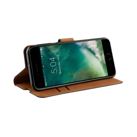 Coque Xqisit NP Slim Wallet Selection Anti Bac pour iPhone 6, 6s, 7, 8, SE 2020 et SE 2022 - Noir