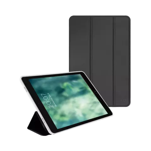 Xqisit NP Soft Touch Cover Case compatible avec iPad 10e g&eacute;n&eacute;ration 10,9 pouces 2022 - Noir