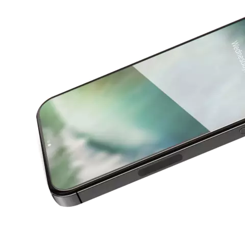 Xqisit NP Tough Glass CF Protecteur d&#039;&eacute;cran compatible avec iPhone 13 Pro Max et iPhone 14 Plus - Transparent