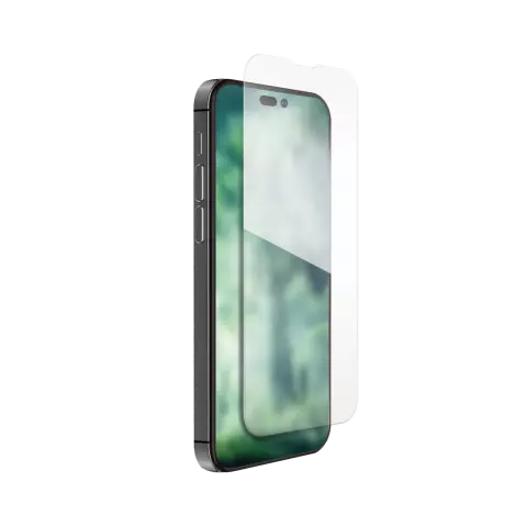 Protecteur d&#039;&eacute;cran Xqisit NP Tough Glass CF pour iPhone 14 Pro - Transparent