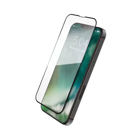 Xqisit NP Tough Glass E2E Protecteur d&#039;&eacute;cran compatible avec iPhone 13 Pro Max et iPhone 14 Plus - Transparent