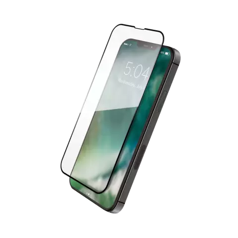 Protecteur d&#039;&eacute;cran Xqisit NP Tough Glass E2E pour iPhone 13, iPhone 13 Pro et iPhone 14 - Transparent