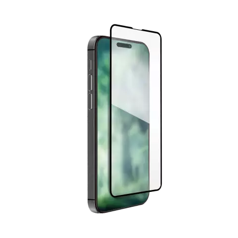 Protecteur d&#039;&eacute;cran recycl&eacute; Xqisit NP Tough Glass E2E pour iPhone 15 Pro - Transparent