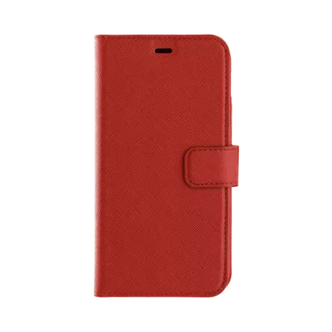 Xqisit NP Wallet case Viskan case compatible avec iPhone 6, 6s, 7, 8, SE 2020 et SE 2022 - Rouge