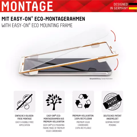 Displex Protecteur d&#039;&eacute;cran en verre v&eacute;ritable compatible avec iPhone 14 Pro Max - Transparent