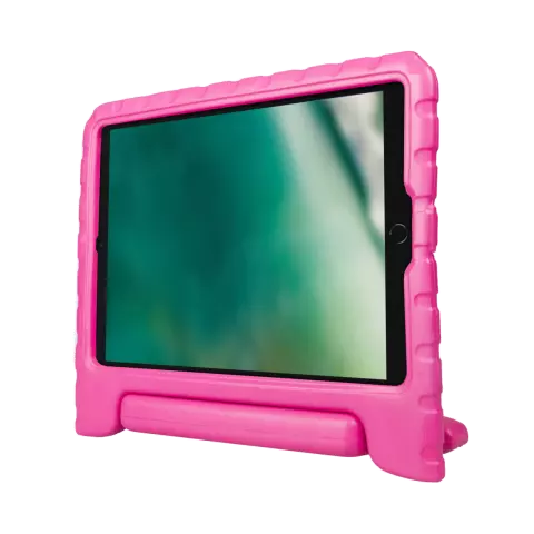 Xqisit Stand Kids Case Cover compatible avec iPad 10e g&eacute;n&eacute;ration 10,9 pouces 2022 - Rose
