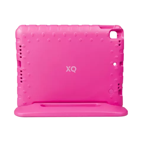Xqisit Stand Kids Case Cover compatible avec iPad 10e g&eacute;n&eacute;ration 10,9 pouces 2022 - Rose