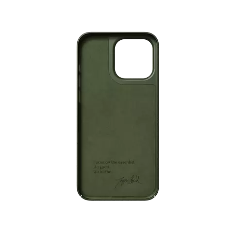 Nudient Thin Case compatible avec iPhone 14 Pro Max - Camo Vert