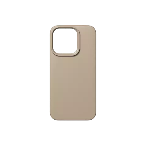 Nudient Coque fine compatible avec iPhone 15 Pro - Sable
