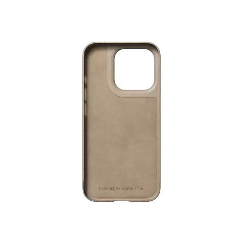 Nudient Coque fine compatible avec iPhone 15 Pro - Sable
