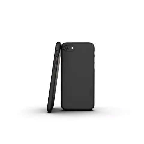 Coque Nudient Thin Case V3 pour iPhone 6, 6s, 7, 8, SE 2020 et SE 2022 - Noir