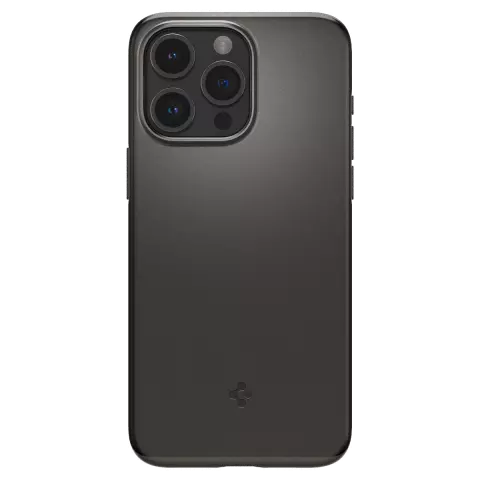 Coque Spigen Thin Fit compatible avec iPhone 15 Pro - Grise