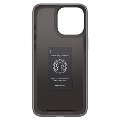 Coque Spigen Thin Fit compatible avec iPhone 15 Pro - Grise