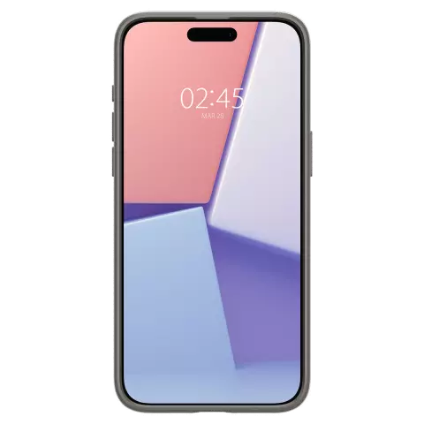 Coque Spigen Thin Fit compatible avec iPhone 15 Pro - Grise