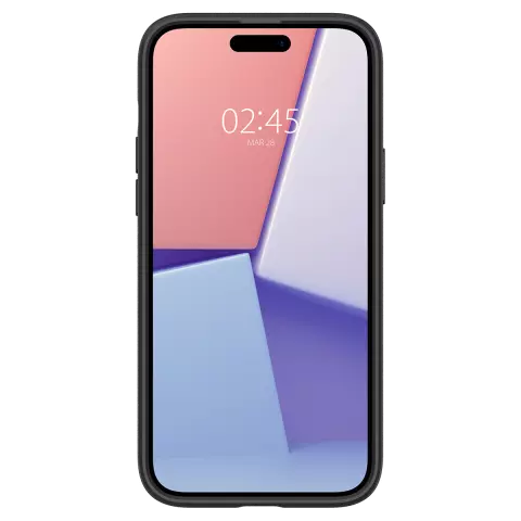 Coque Spigen Ultra Hybrid compatible avec iPhone 15 - Noir