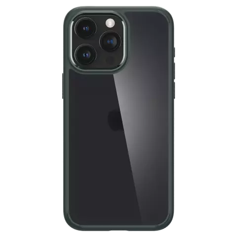Coque Spigen Ultra Hybrid compatible avec iPhone 15 Pro - Vert