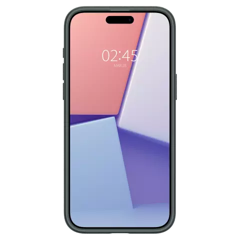 Coque Spigen Ultra Hybrid compatible avec iPhone 15 Pro - Vert