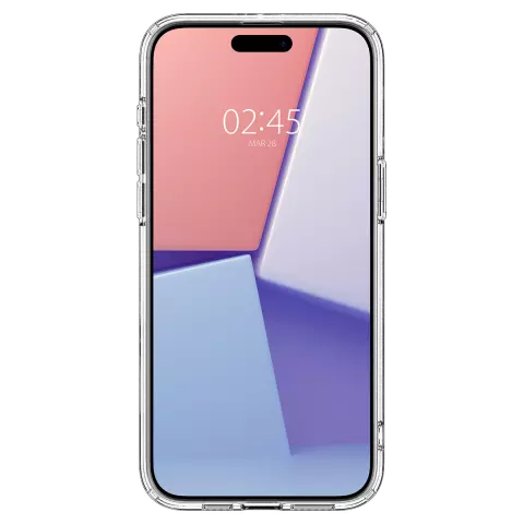 Coque Spigen Ultra Hybrid MagFit compatible avec iPhone 15 Pro - Grise