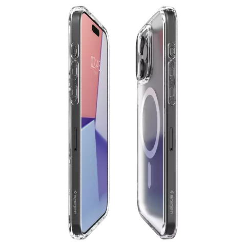 Coque Spigen Ultra Hybrid MagFit compatible avec iPhone 15 Pro - Transparente