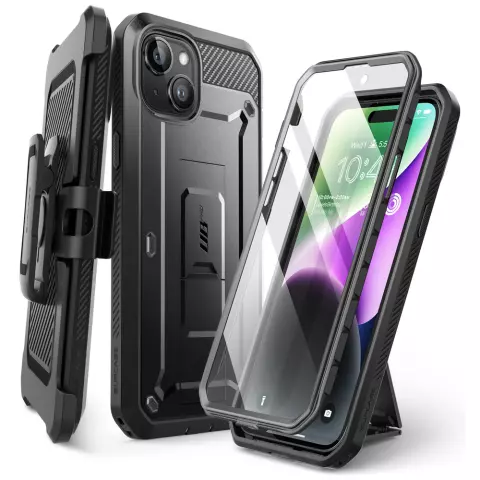 Coque Supcase Unicorn Beetle pour iPhone 15 - noir