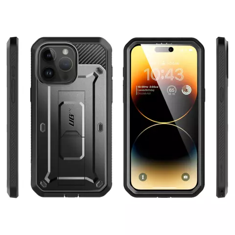 Supcase Unicorn Beetle Case compatible avec iPhone 15 Pro - noir