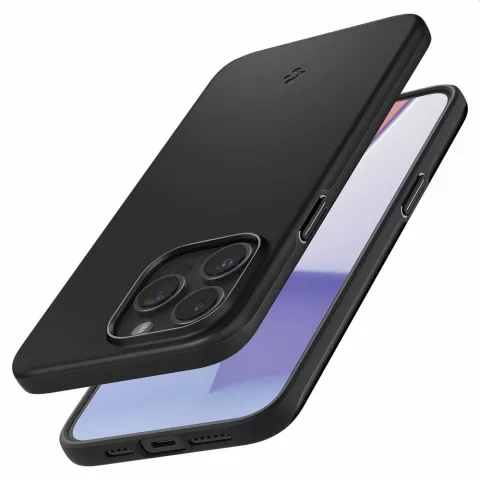 Spigen Thin Fit Case compatible avec iPhone 15 Pro - noir