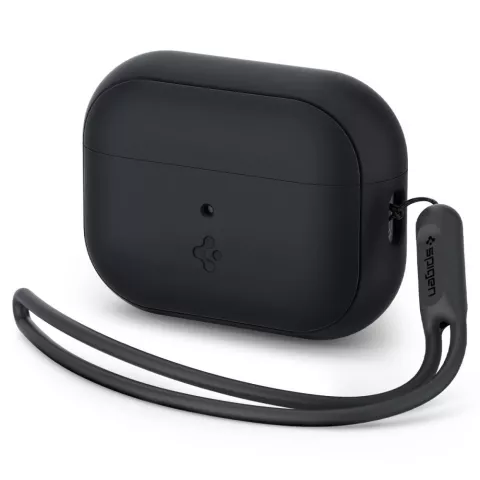 Spigen Silicone Fit Strap Case cover compatible avec AirPods Pro - noir