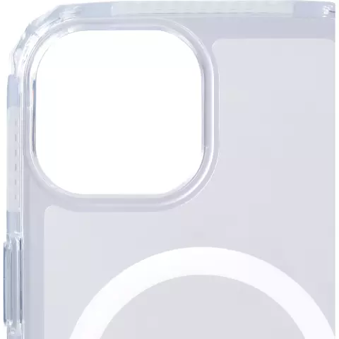 Coque magn&eacute;tique SoSkild Defend pour iPhone 15 - Transparente