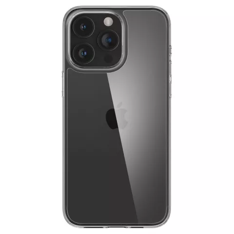 Coque hybride Spigen Air Skin compatible avec iPhone 15 Pro Max - Transparente