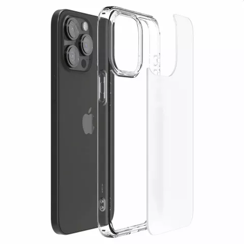 Coque Spigen Ultra Hybrid pour iPhone 15 Pro Max - Transparente