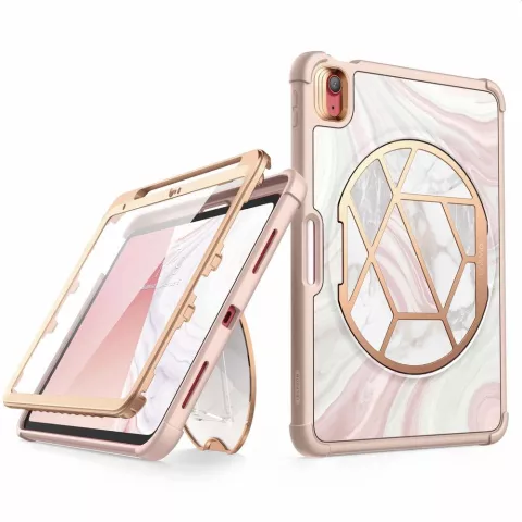 &Eacute;tui Supcase Cosmo Case compatible avec iPad 10e g&eacute;n&eacute;ration 10,9 pouces 2022 - Marbre