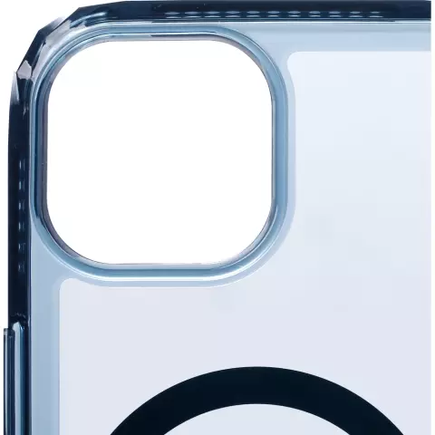 Coque magn&eacute;tique SoSkild Defend compatible avec iPhone 15 Plus - Gris fum&eacute;