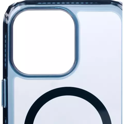 Coque magn&eacute;tique SoSkild Defend compatible avec iPhone 15 Pro Max - Gris fum&eacute;