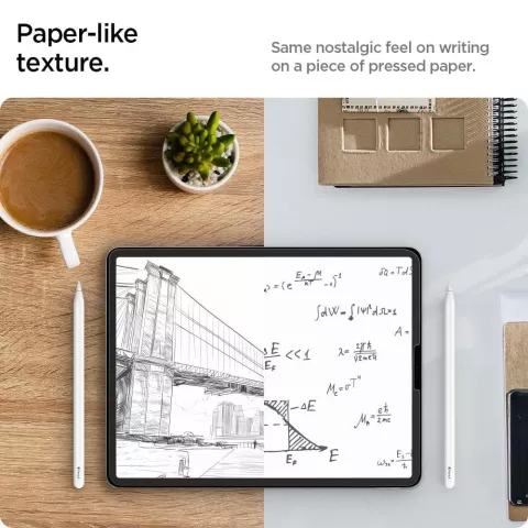 Spigen Paper Protecteur d&#039;&eacute;cran tactile compatible avec iPad Pro 11 pouces 2021 &amp; 2022, compatible avec iPad Air 4 2020 &amp; 5 2022