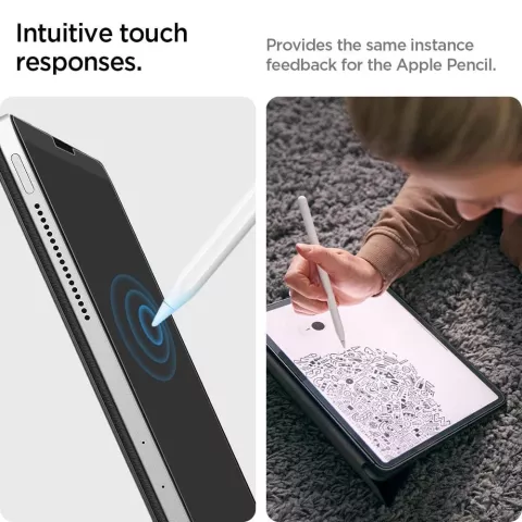 Spigen Paper Protecteur d&#039;&eacute;cran tactile compatible avec iPad Pro 11 pouces 2021 &amp; 2022, compatible avec iPad Air 4 2020 &amp; 5 2022