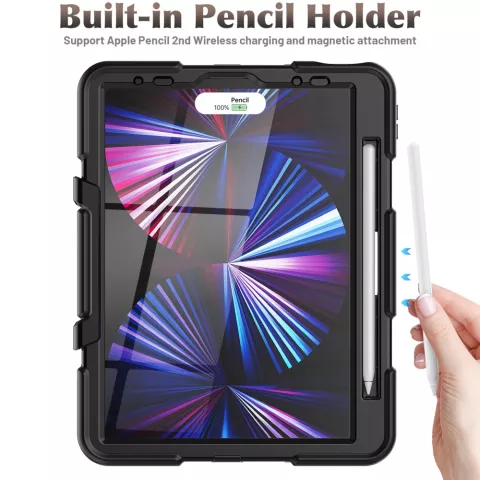 Housse de b&eacute;quille Survivor compatible avec iPad Pro 11 pouces (2018 2020 2021 2022) et &agrave; l&#039;iPad Air 4 et 5