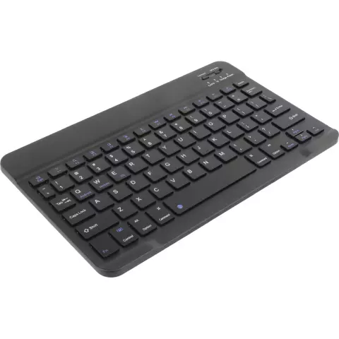 Just in Case Premium Clavier Bluetooth QWERTY Housse en Simili Cuir compatible avec iPad Pro 11 (2021 2022) - Noir