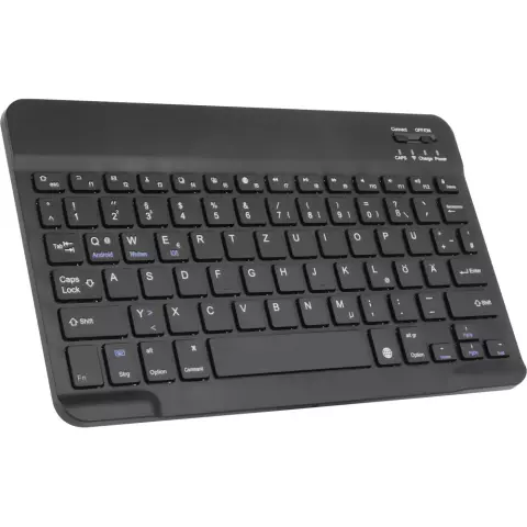 Just in Case Slimline &Eacute;tui professionnel avec QWERTZ clavier Bluetooth compatible avec iPad Pro 11 (2020) - noir