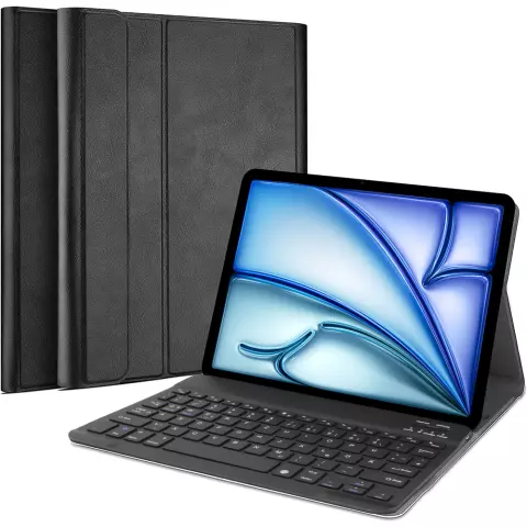Just in Case Housse clavier Bluetooth QWERTZ de qualit&eacute; sup&eacute;rieure compatible avec iPad Air 4 10.9 2020 et iPad Air 5 2022