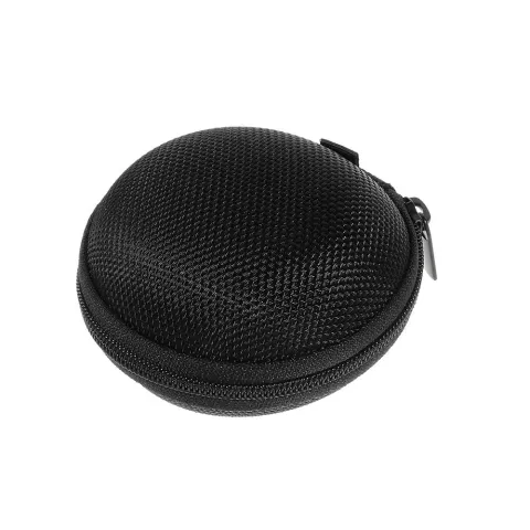 Boite de rangement pour &eacute;couteurs, &eacute;tui de protection pour &eacute;couteurs - Noir