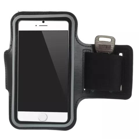 Running Band pour t&eacute;l&eacute;phone compatible avec iPhone Mobile Medium Sports Bracelet - Sports Band - Noir