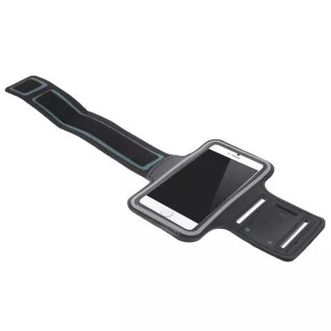 Running Band pour t&eacute;l&eacute;phone compatible avec iPhone Mobile Medium Sports Bracelet - Sports Band - Noir