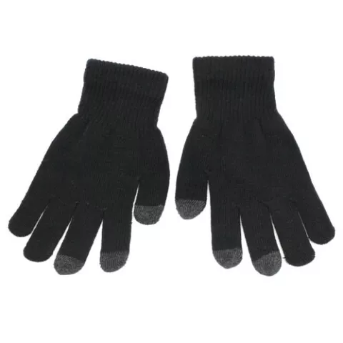 Gants tactiles iGlove compatible avec iPhone &eacute;cran tactile noir